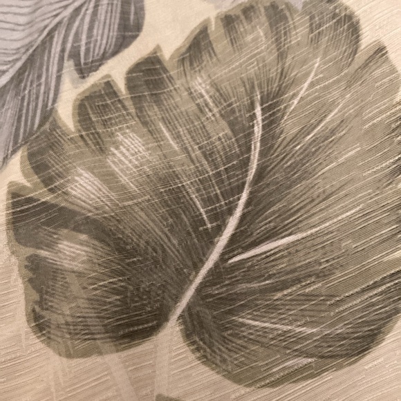 Tiki Classic Silk Shirt Palms & Tropical Pattern - Picture 4 of 5